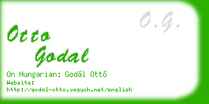 otto godal business card